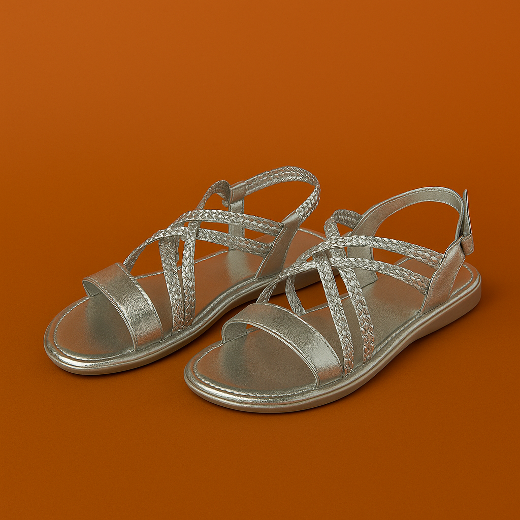 Naked Soles | EmberEase | Women's Leather Sandals – Sleek Everyday Comfort
