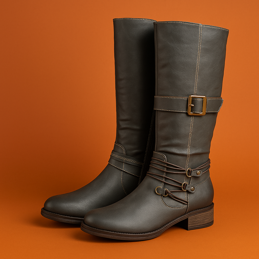 Naked Soles | EmpressWalk | Women's Over-the-Knee Heeled Boots – Winter Luxe