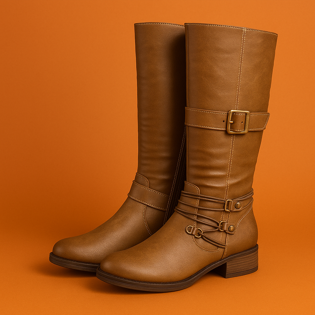 Naked Soles | EmpressWalk | Women's Over-the-Knee Heeled Boots – Winter Luxe