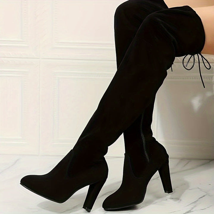 Naked Soles | Faerisse | Women's Elegant Tall Boots – Timeless Grace