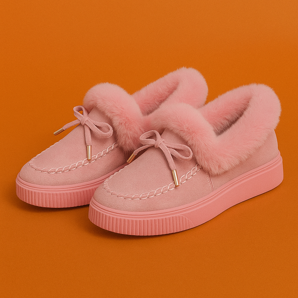 Naked Soles | FurryGlam | Suede Casual Shoes – Cozy & Chic