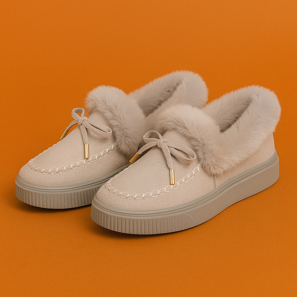 Naked Soles | FurryGlam | Suede Casual Shoes – Cozy & Chic
