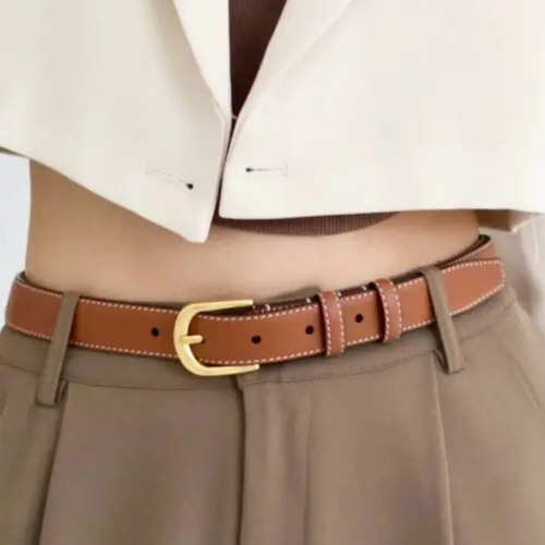 Naked Soles | KendiLuxe | Premium Leather Belt – London-Inspired Design