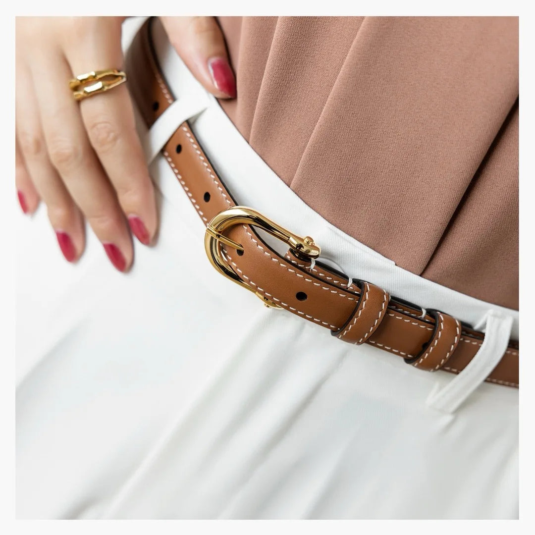 Naked Soles | KendiLuxe | Premium Leather Belt – London-Inspired Design