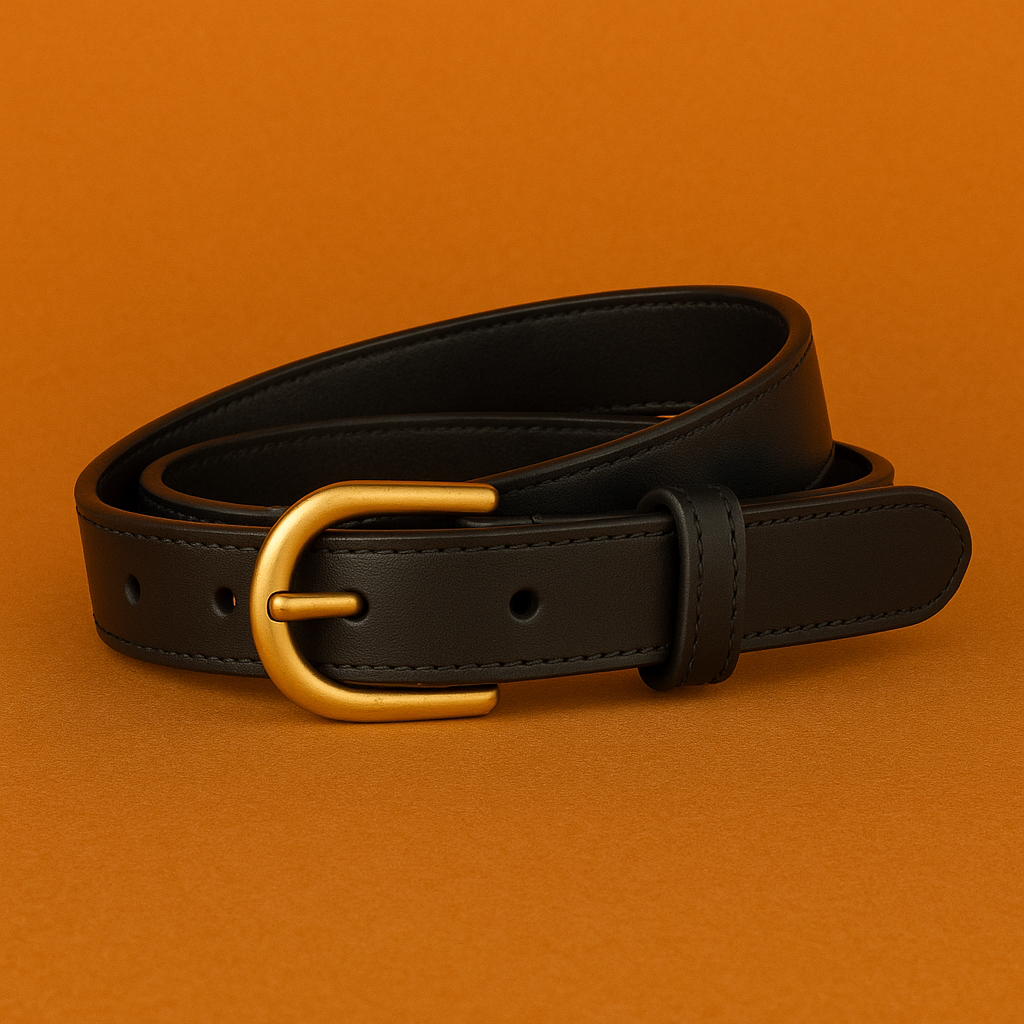Naked Soles | KendiLuxe | Premium Leather Belt – London-Inspired Design