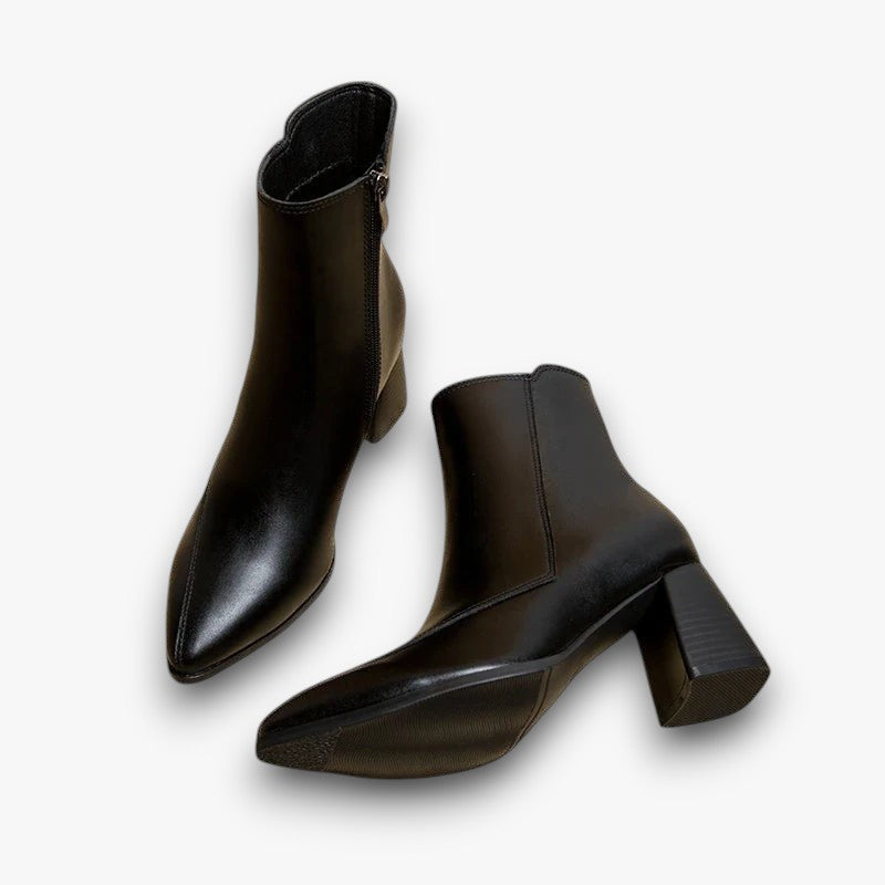 Naked Soles | Novessa | Women's Ankle Boots – Sleek Minimalism