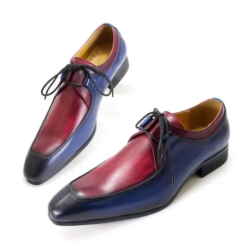 Naked Soles | RegalTread | Square-Toe Business Leather Shoes – Executive Look