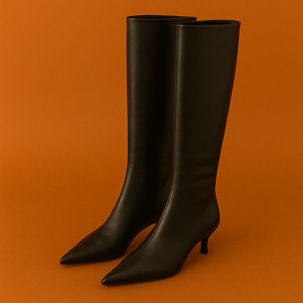 Naked Soles | Roselith | Women's Pointed Toe Knee-High Boots