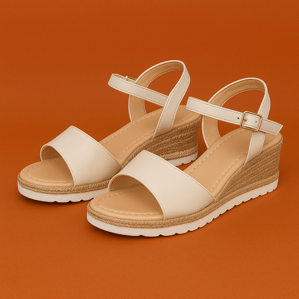 Naked Soles | Sunluxe | Women's Casual Wedge Sandals – Light & Elegant