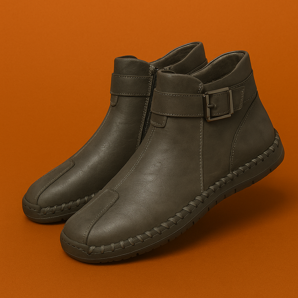 Naked Soles | UrbanTrend | Vintage Casual Boots for Men – Retro Utility Style
