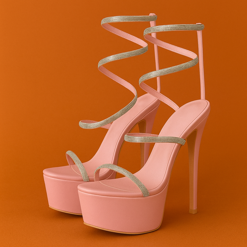 Naked Soles | Vana | Women's Stiletto Heels – Statement Shine