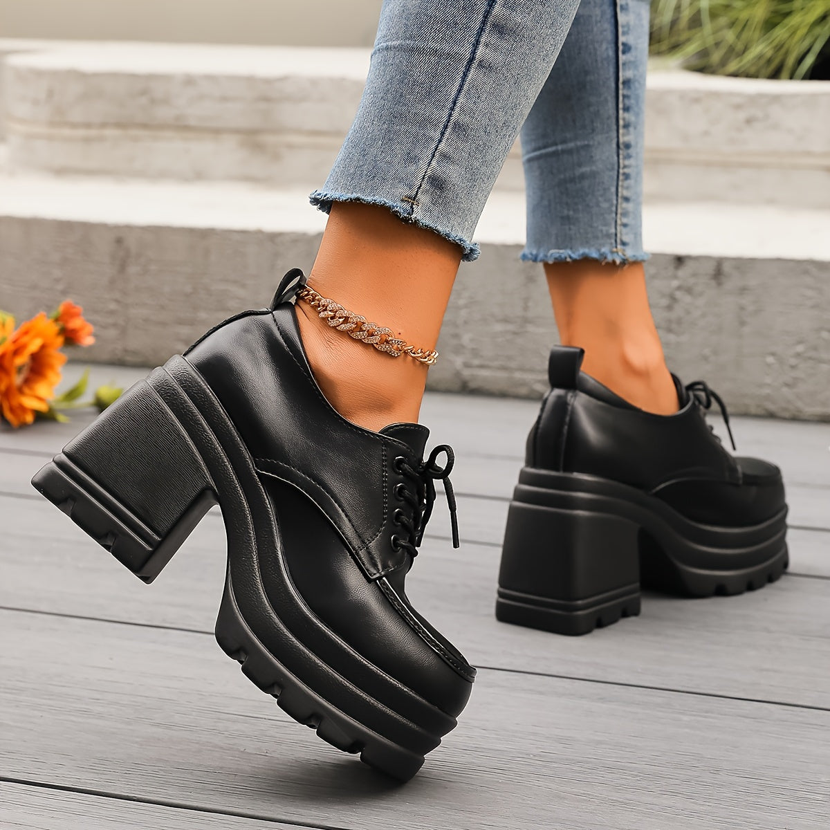 Naked Soles | Vive | Women's Platform Oxfords – Modern Lift